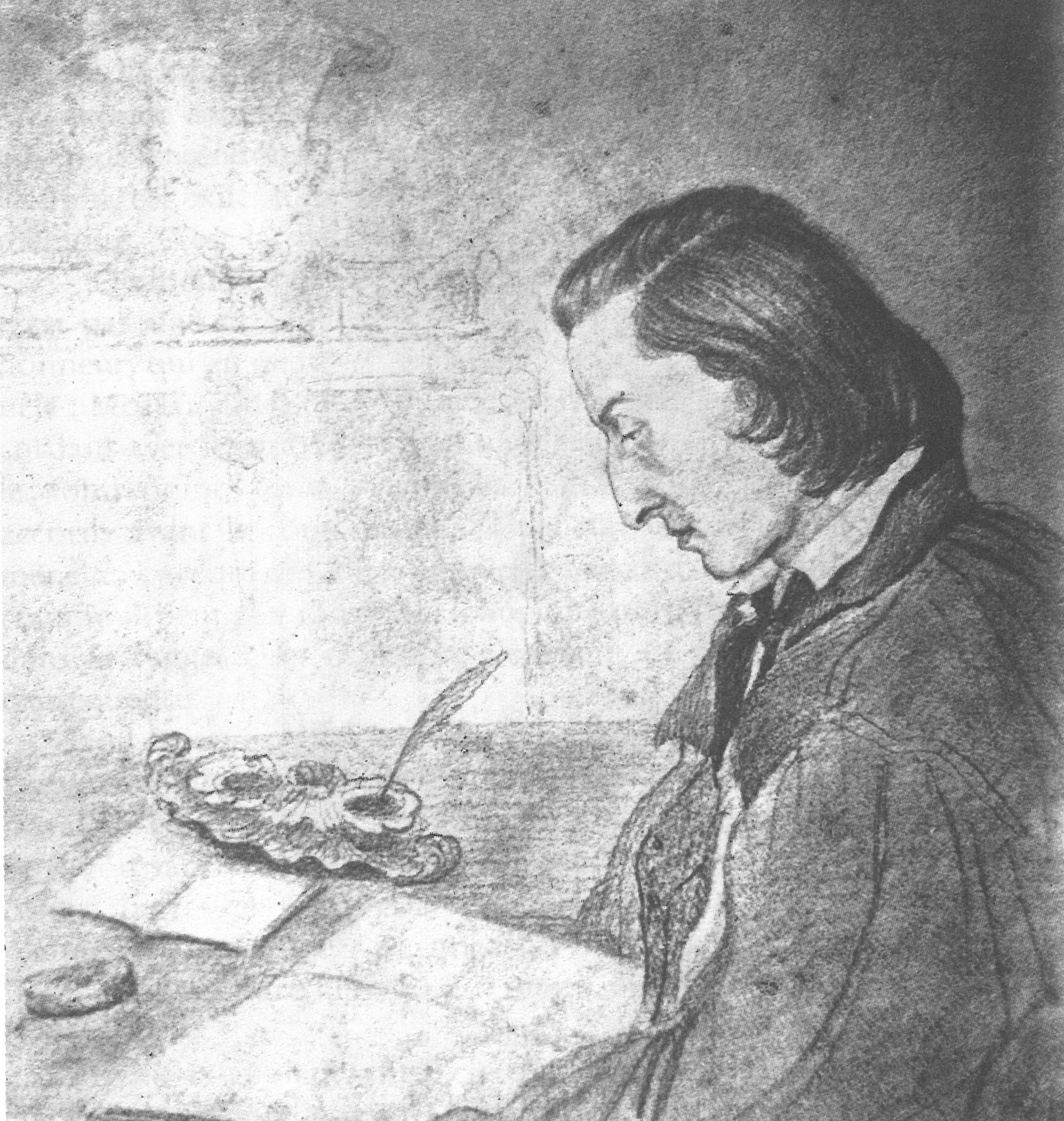 Chopin par Eugne Delacroix.